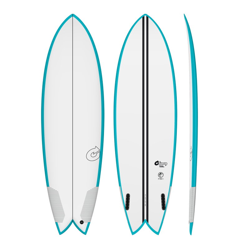Fish Twin Surfboard, Futures
